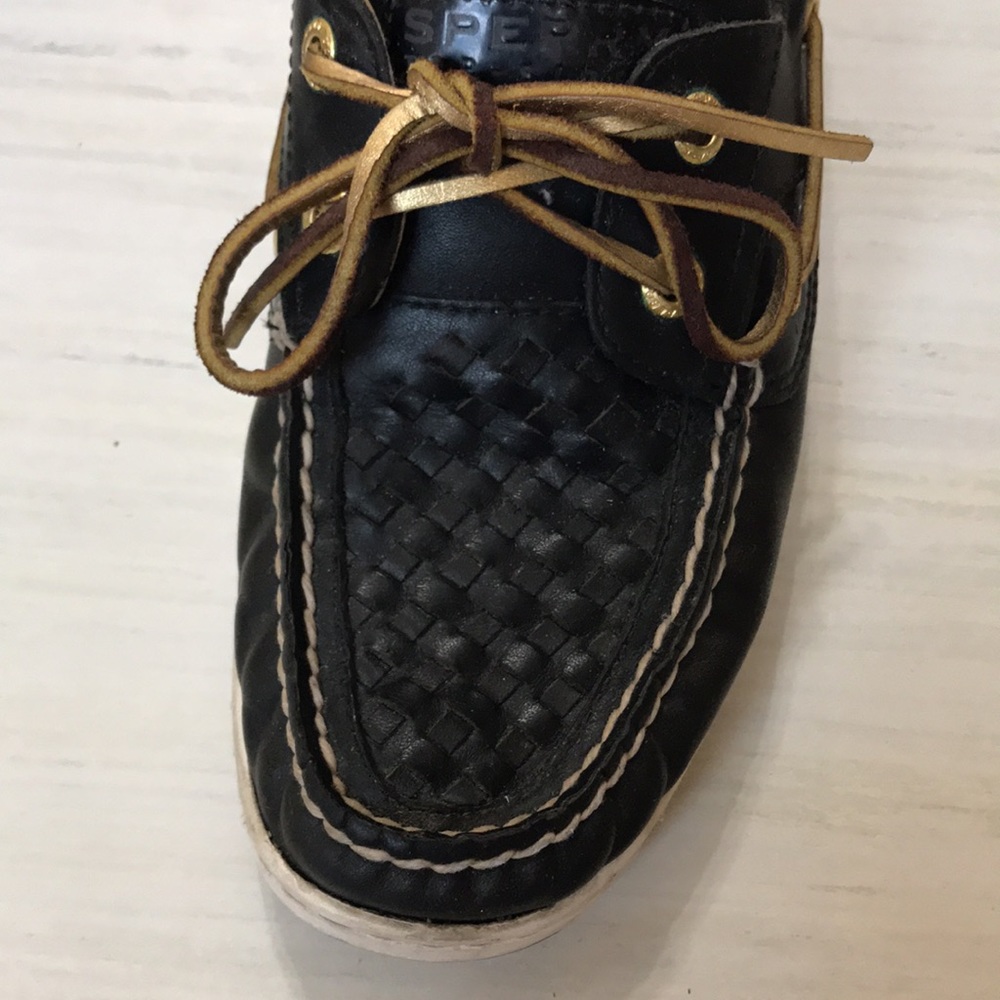 Sperry black loafer size 7 - Picture 5 of 9
